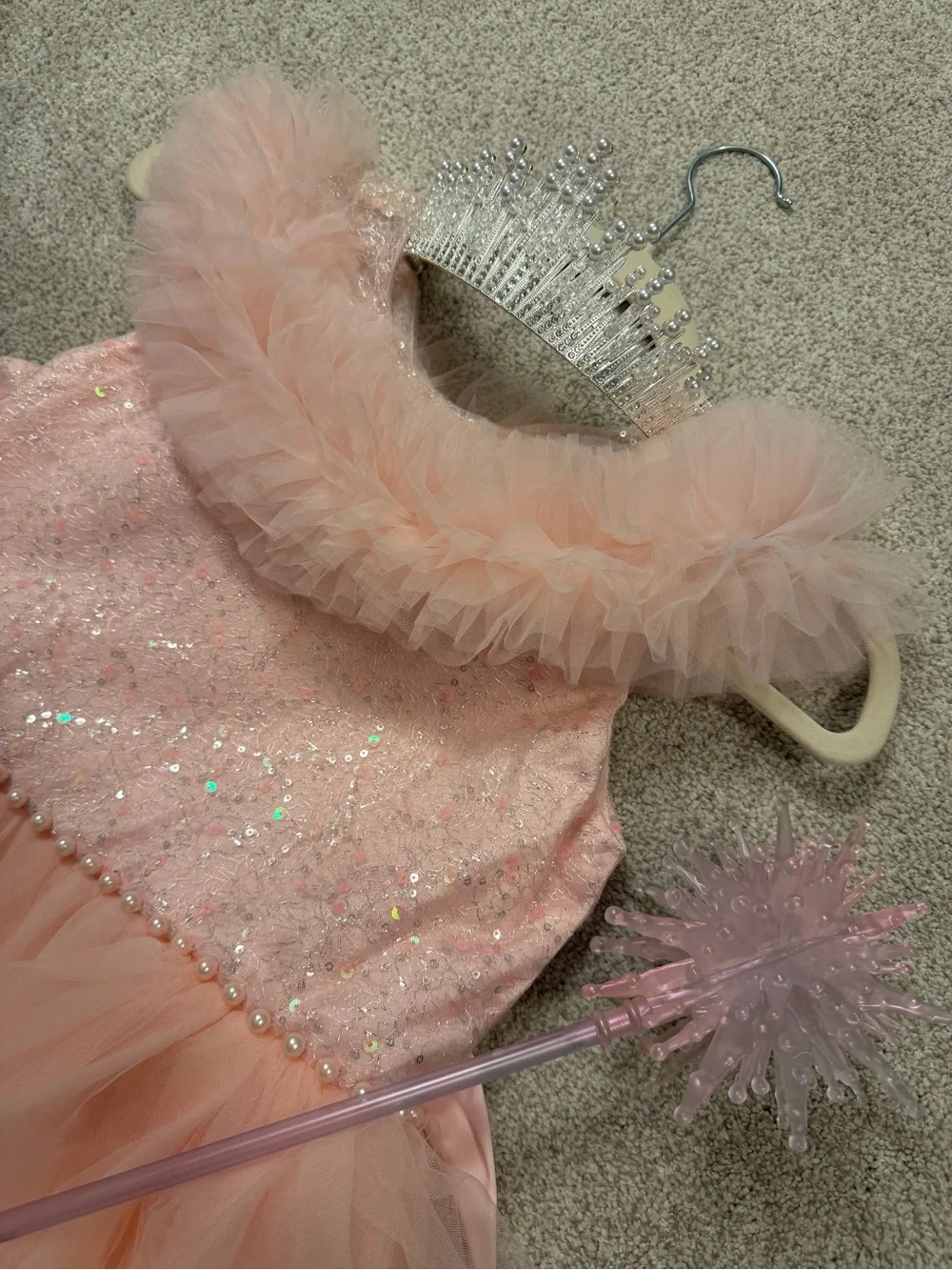 Girls' Wicked Glinda Costume